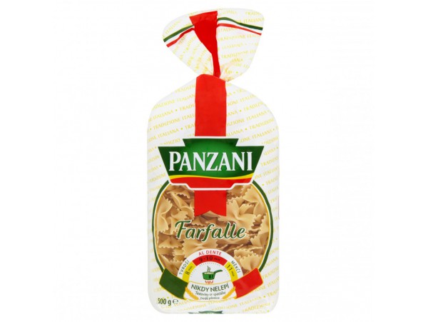 Panzani Farfalle cушеные макароны без яиц 500 г